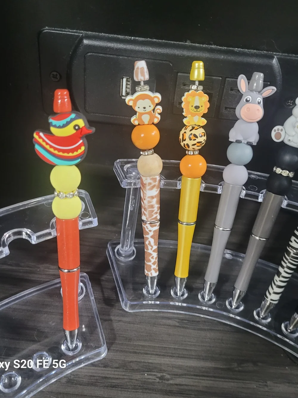 Handmade Animal Beaded Pens